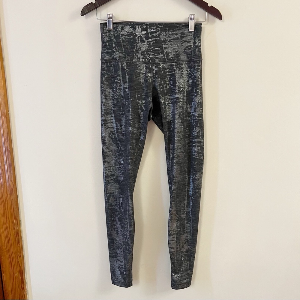 Lululemon Wunder Under High Rise Tight 28” inseam in Brindle Foil Size 6 - Picture 2 of 10